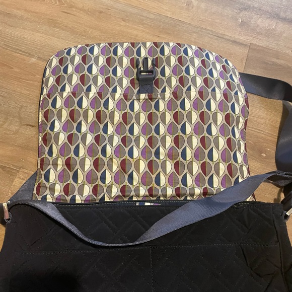 Navy Vera Bradley computer bag - Picture 4 of 8